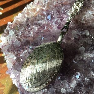 Silver locket